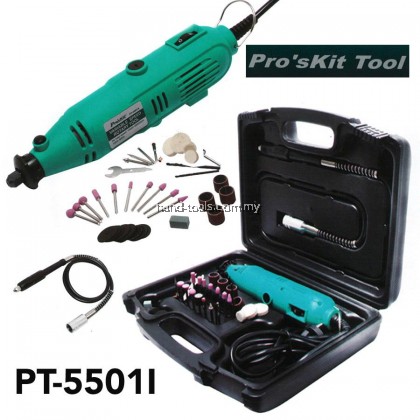 Pro'sKit PT-5501I Variable Speed Rotary Tool Kit (230V) With Wired Version